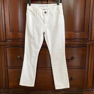 Banana Republic Classic White Jeans